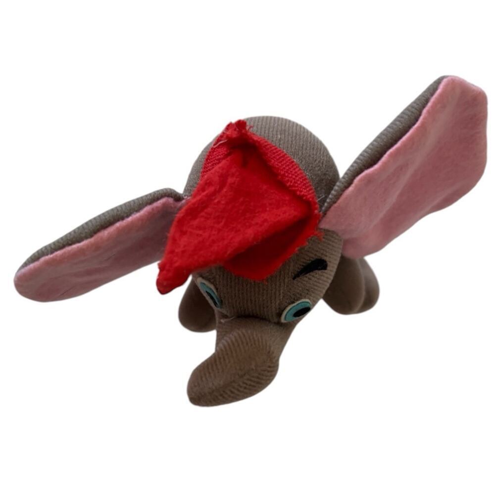 Walt Disney Productions Dumbo Plush Stuffed Animal Vintage Dumbo - Picture 5 of 10